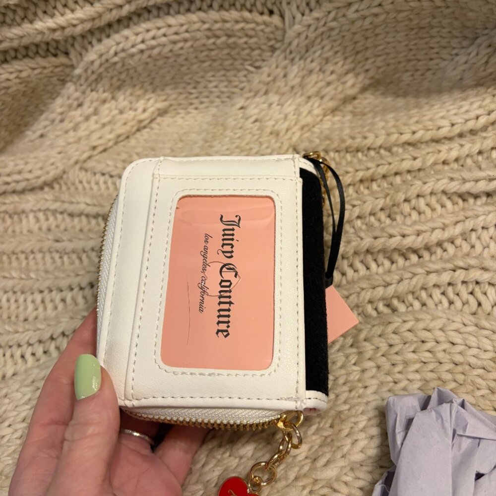 Juicy Couture "Sweet n Juicy" Black Barrel Bag & Matching Wallet Set NWT - Picture 7 of 10